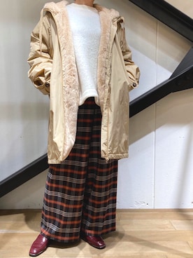 funayamaさん（レディース・163cm）の秋コーディネート