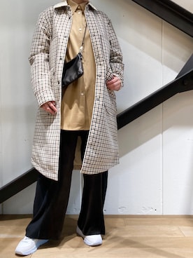 「J.C.M（ジェーシーエム）のアイテム」を使った、funayamaさん（レディース・163cm）の秋コーディネート