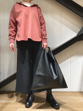 funayamaさん（レディース・163cm）の冬コーディネート