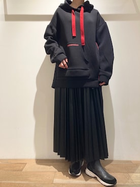 funayamaさん（レディース・163cm）の冬コーディネート