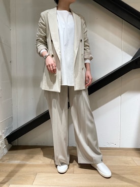 「FEMMENT（ファモン）のアイテム」を使った、funayamaさん（レディース・163cm）の冬コーディネート