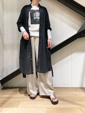 「FEMMENT（ファモン）のアイテム」を使った、funayamaさん（レディース・163cm）の春コーディネート