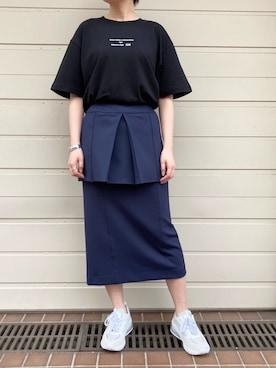 「J.C.M（ジェーシーエム）のアイテム」を使った、funayamaさん（レディース・163cm）の春コーディネート