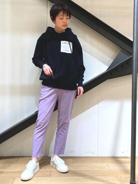 funayamaさん（レディース・163cm）の春コーディネート