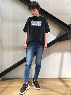 funayamaさん（レディース・163cm）の春コーディネート