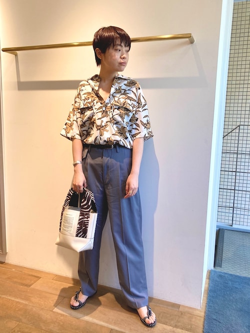 セール】DROIT BELLO（ドロイトベロ）別注フラワープリント