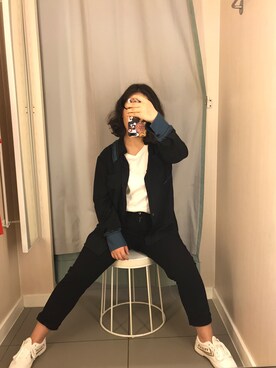 「日常」｜「アイテム（財布/小物）」を使った、咋乎的咋さん（レディース・155cm）の春コーディネート