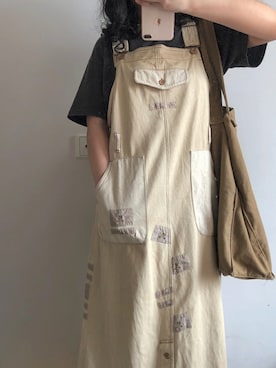 「拼接」｜AMEMさん（レディース・162cm）の夏コーディネート
