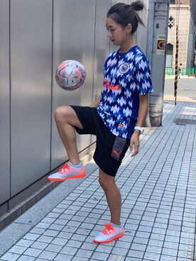 サッカーシャツ のレディース人気ファッションコーディネート Wear