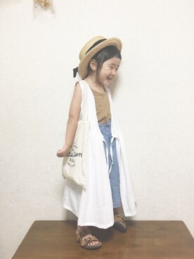 yunaa さん（キッズ・100cm）の夏コーディネート
