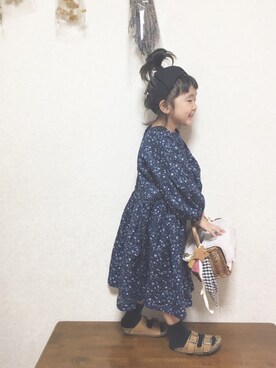 yunaa さん（キッズ・100cm）の秋コーディネート