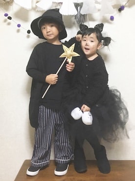 「halloween2017」｜yunaa さん（キッズ・100cm）の秋コーディネート
