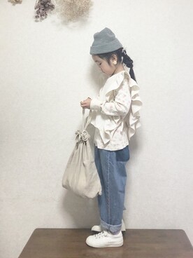 yunaa さん（キッズ・110cm）の冬コーディネート