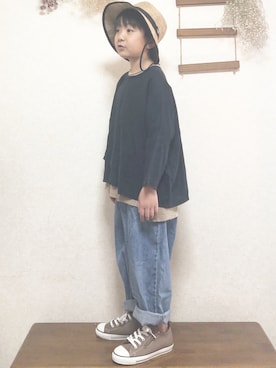 yunaa さん（キッズ・120cm）の春コーディネート