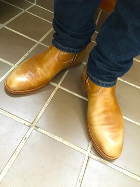 「Saint Laurent（サンローラン）のアイテム（パンツ）」を使った、reborns2さん（メンズ・178cm）の春コーディネート