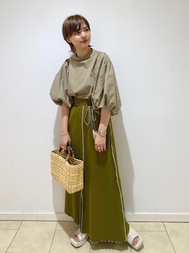 Sekido  Nahoさん（レディース・156cm）の春コーディネート