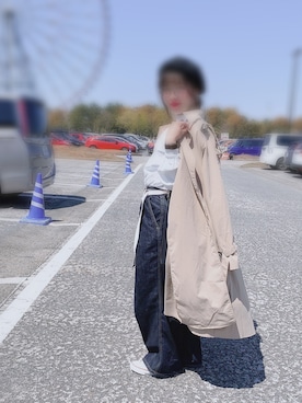 「CONVERSE（コンバース）のconverse（コンバース） ALL STAR OX（オールスターOX）（スニーカー）」を使った、bambiさん（レディース・160cm）の春コーディネート