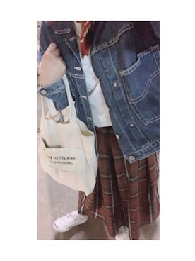 「CONVERSE（コンバース）のCONVERSE (コンバース）　JACK PURCELL　ジャックパーセル　（スニーカー）」を使った、bambiさん（レディース・160cm）の秋コーディネート