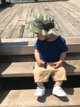 あおみちさん（キッズ・80cm）の夏コーディネート