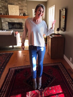「rag & bone（ラグアンドボーン）のアイテム（ブーツ）」を使った、SHEILAGさん（レディース・173cm）の春コーディネート