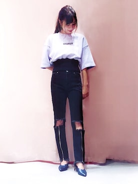 「リルリリー」｜「アイテム（アクセサリー）」を使った、kanaeさん（レディース・159cm）の秋コーディネート