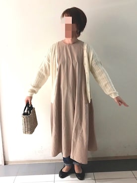 ワンピースを使った ジーパン の人気ファッションコーディネート ユーザー ショップスタッフ Wear