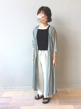 minminさん(レディース・160cm)の夏コーディネート
