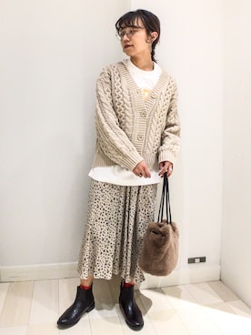 バヤコさん（レディース・161cm）の秋コーディネート