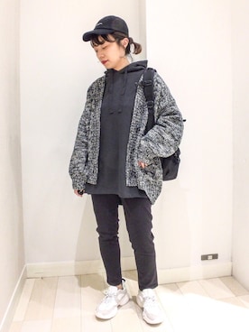 バヤコさん(レディース・161cm)の冬コーディネート