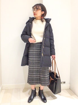 バヤコさん（レディース・161cm）の冬コーディネート