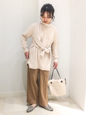 バヤコさん（レディース・161cm）の冬コーディネート