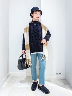 バヤコさん（レディース・161cm）の冬コーディネート