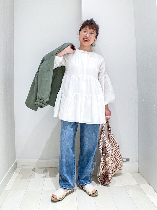 バヤコ Global Work 新潟南イオンモール Niko And のメガネを使ったコーディネート Wear