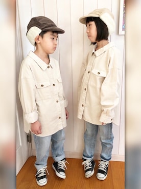 fumika.mさん（キッズ・125cm）の冬コーディネート