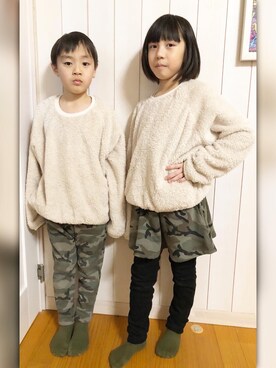 fumika.mさん（キッズ・125cm）の冬コーディネート