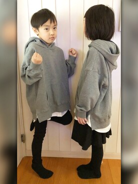 fumika.mさん（キッズ・125cm）の冬コーディネート