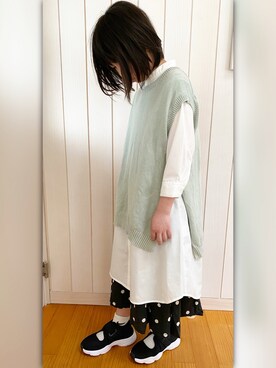 「妄想コーデ」｜fumika.mさん（キッズ・129cm）の春コーディネート