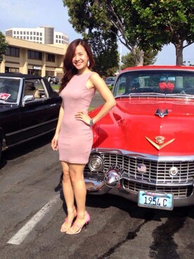 「アイテム（イヤリング）」を使った、Jasmineさん（レディース・163cm・20代）の夏コーディネート