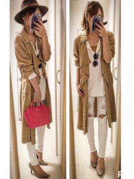 natsukaさん（レディース・159cm）の春コーディネート