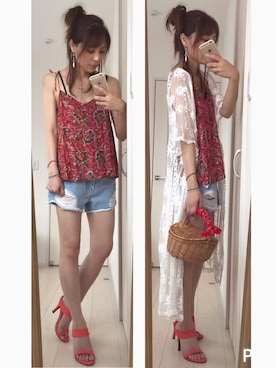 natsukaさん（レディース・159cm）の春コーディネート