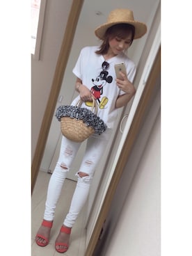 natsukaさん（レディース・159cm）の夏コーディネート