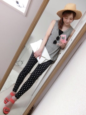 natsukaさん（レディース・159cm）の夏コーディネート