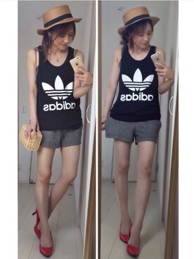 natsukaさん（レディース・159cm）の夏コーディネート