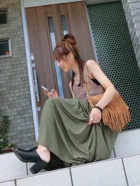 natsukaさん（レディース・159cm）の夏コーディネート