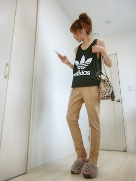 「スボーツミックス」｜「アイテム（サンダル）」を使った、natsukaさん（レディース・159cm）の夏コーディネート