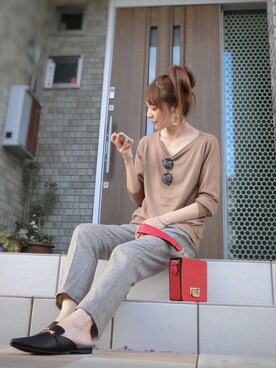 natsukaさん（レディース・159cm）の秋コーディネート