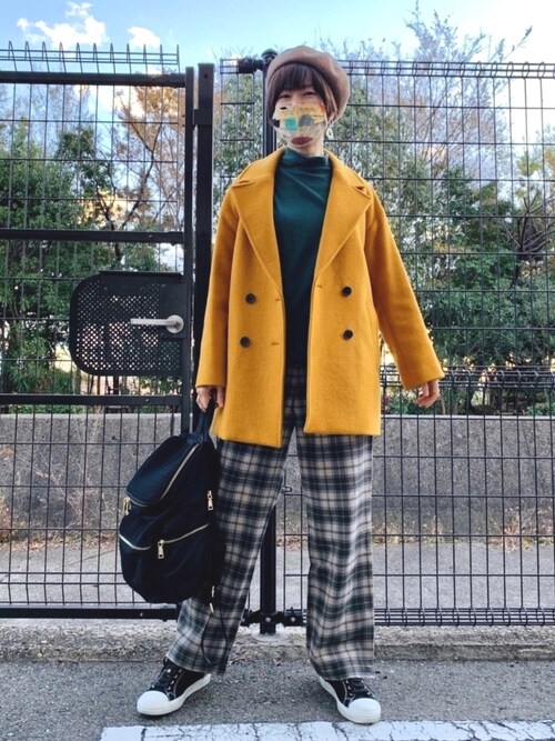 Maro Urban Researchのピーコートを使ったコーディネート Wear