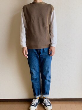 raiさん（メンズ・177cm）の春コーディネート