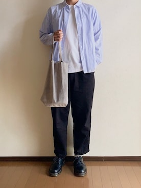 「アイテム（その他シューズ）」を使った、raiさん（メンズ・177cm）の秋コーディネート