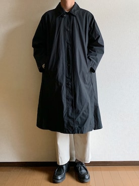 「KLEMAN（クレマン）の＜KLEMAN＞ PADRE/シューズ（モカシン/デッキシューズ）」を使った、raiさん（メンズ・177cm）の冬コーディネート
